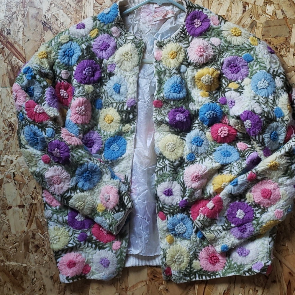 Vintage Crochet Sweater